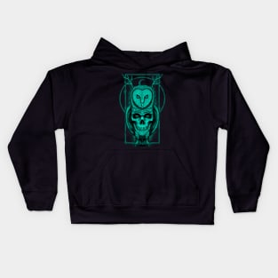 Skull owl Kids Hoodie